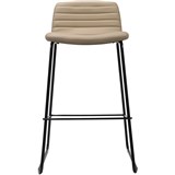 RAPIDLINE PIXEL COUNTER STOOL 630MM ALMONDBLACK