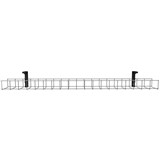 RAPIDLINE SINGLE TIER CABLE BASKET ONLY 2050MM BLACK