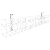 RAPIDLINE DUAL TIER CABLE BASKET ONLY 950MM WHITE