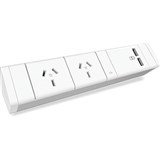 RAPIDLINE SWPR2G2USB POWER RAIL KIT WHITE