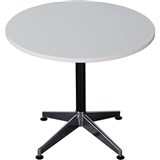 RAPIDLINE TYPHOON ROUND TABLE 1200 X 750MM WHITE