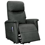 RAPIDLINE HOME ELEVATE TYNI LIFT CHAIR DUAL MOTOR EXTRA SMALL FABRIC MANISA CHARCOAL