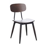 DURAFURN AUSTIN CHAIR PLY BACK AND SEAT 500 X 550 X 450MM WENGE