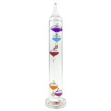 AUSTRALIAN GEOGRAPHIC GALILEO THERMOMETER CLEAR