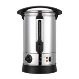 MAXIM STAINLESS STEEL URN WITH THERMOSTAT 8 LITRES SILVER