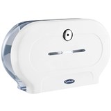 SORBENT PROFESSIONAL DOUBLE JUMBO TOILET TISSUE DISPENSER WHITE