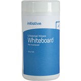 INITIATIVE UNIVERSAL WHITEBOARD CLEANING WIPES TUB 100