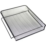 ITALPLAST WIRE MESH DOCUMENT TRAY A4 BLACK