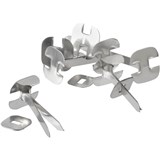 ESSELTE PAPER BINDER 38MM SILVER BOX 200