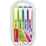 STABILO SWING COOL HIGHLIGHTER CHISEL WALLET 4