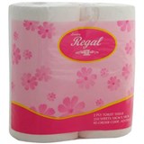 REGAL PREMIUM TOILET ROLL 2PLY 250 SHEET WHITE PACK 4