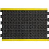 MATTEK MODULAR BUBBLE MAT CENTRE 900 X 1200MM YELLOWBLACK