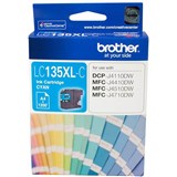 BROTHER LC135XLC INK CARTRIDGE HIGH YIELD CYAN