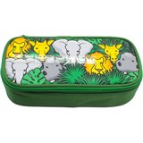 MOKI GLITTER CRITTERS NAMEME PENCIL CASE JUNGLE