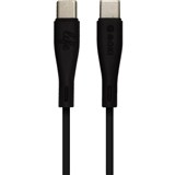 MOKI LIFE TYPE C TO TYPE C SYNC N CHARGE CABLE 900MM BLACK