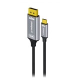 MBEAT TOUGH LINK 16K USBC TO DISPLAY PORT CABLE 18M SPACE GREY