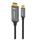 MBEAT TOUGHLINK USBC TO HDMI CABLE 18M GREY