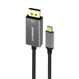 MBEAT TOUGHLINK 4K USBC TO DISPLAY PORT CABLE 18M GREY