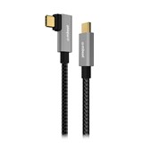MBEAT TOUGHLINK LSHAPE USB 32 GEN2 USBC CABLE 18M GREY