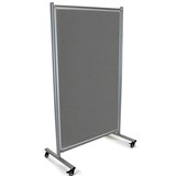 VISIONCHART MODULO MOBILE SCREEN DOUBLE SIDED VELOUR FABRIC 1800 X 1000MM KOALA