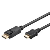 SHINTARO DISPLAYPORT CABLE TO HDMI MALE 2M BLACK