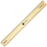 MICADOR RULER 30cm WOODEN