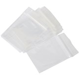 MARBIG PRESS SEAL BAG 45 MICRON 40 X 50MM CLEAR PACK 100