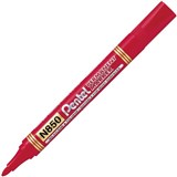 PENTEL N850 PERMANENT MARKER BULLET 10MM RED