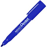 PENTEL NN50 GREEN LABEL PERMANENT MARKER BULLET 15MM BLUE