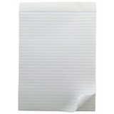 WRITER RECYCLED NOTEPAD RULED 55GSM 80 SHEET A4 WHITE
