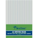WRITER WRITING PAPER 60GSM 18MM DOTTED THIRDS LANDSCAPE A4 500 SHEETS