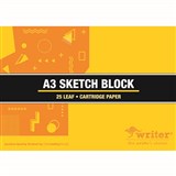 WRITER SKETCH BOOK TOP OPEN 110GSM 50 PAGE A3