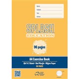 SPLASH EDUCATION EXERCISE BOOK QLD YEAR 2 RULED 60GSM 96 PAGES A4