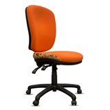 ORANGE DUST SPECTRUM ALICE OFFICE CHAIR HIGH BACK 510 X 490 X 960MM GOLDEN ORANGE