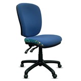 ORANGE DUST SPECTRUM ALICE OFFICE CHAIR HIGH BACK 510 X 490 X 960MM OCEAN BLUE