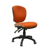 ORANGE DUST SPECTRUM ALICE OFFICE CHAIR MEDIUM BACK 510 X 490 X 880MM GOLDEN ORANGE