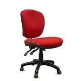 ORANGE DUST SPECTRUM ALICE OFFICE CHAIR MEDIUM BACK 510 X 490 X 880MM OCHRE RED