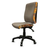 ORANGE DUST SPECTRUM KATHERINE OFFICE CHAIR HIGH BACK 510 X 450 X 990MM MIST GREY