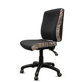 ORANGE DUST KATHERINE CHAIR MEDIUM BACK 510 X 450 X 910MM COCKATOO BLACK