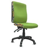 ORANGE DUST SPECTRUM KATHERINE OFFICE CHAIR MEDIUM BACK 510 X 450 X 910MM EUCALYPTUS GREEN