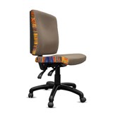 ORANGE DUST SPECTRUM KATHERINE OFFICE CHAIR MEDIUM BACK 510 X 450 X 910MM MIST GREY