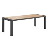 RAPIDLINE RIDGE OUTDOOR TABLE MEDIUM EUROPEAN OAKBLACK PC