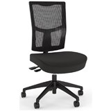 OLG URBAN MESH CHAIR WITH MOTION FELT FABRIC SEAT BLACK NYLON BASE