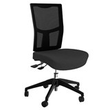 OLG URBAN MESH CHAIR WITH MOTION FELT FABRIC SEAT CHARCOAL NYLON BASE