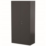 STEELCO PERSONNEL WARDROBE SHELF 450 X 463MM GRAPHITE RIPPLE