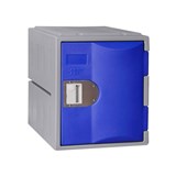 STEELCO HEAVY DUTY HDPE LOCKER 1 TIER QUARTER HEIGHT 450 X 385 X 500MM