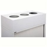 GO STEEL PLANTER BOX 900MM WHITE CHINA
