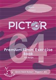 PICTOR PREMIUM EXERCISE BOOK RULED 12MM 70GSM 64 PAGE A4 CENTAURUS