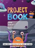 PICTOR PREMIUM PROJECT BOOK 330 X 245MM PLAINDOTTED THIRDS 18MM  MARGIN 64 PAGE ALIENS