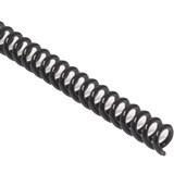 GOLD SOVEREIGN PLASTIC SPIRAL BINDING COIL 401 PITCH A4 14MM BLACK BOX 100